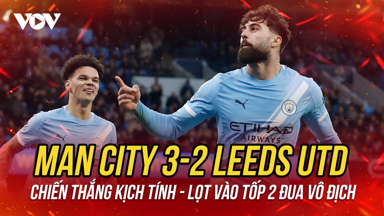 Kết quả vòng 13 Ngoại hạng Anh 25/26: Man City thắng kịch tính Leeds Utd